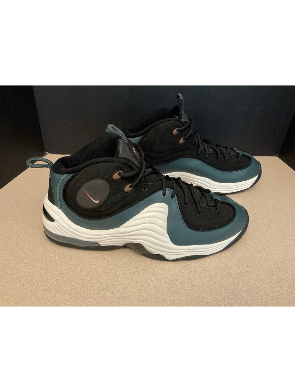 Mens Nike Air Penny 2 “Faded Spruce Green” Athletic Shoes. Size 11.5. Awesome!